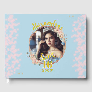 Sweet sixteen Fairytale Princess Photo  Guest Book