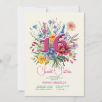 Sweet Sixteen Floral