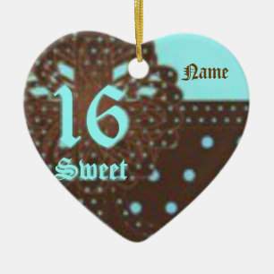 Sweet Sixteen Gifted Ornament -Customise