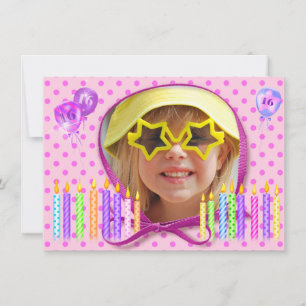 Sweet Sixteen Invitation