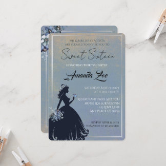 Sweet Sixteen invitation