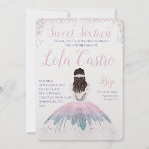 SWEET SIXTEEN INVITE
