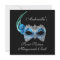 "Sweet Sixteen Masquerade Ball" Turquoise Mask w/ 