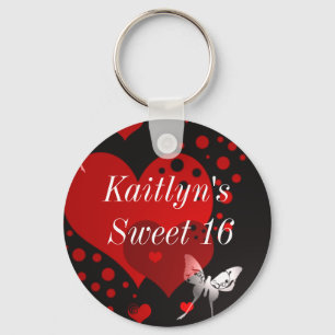 Sweet Sixteen Party Favour Key Chain