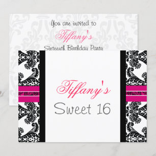 Sweet Sixteen party Invitation