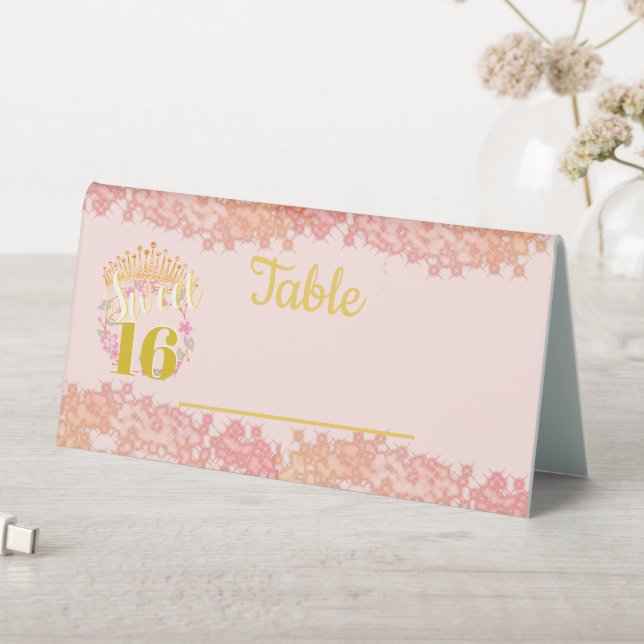 Sweet sixteen Princess Fairytale (In SItu (Table))