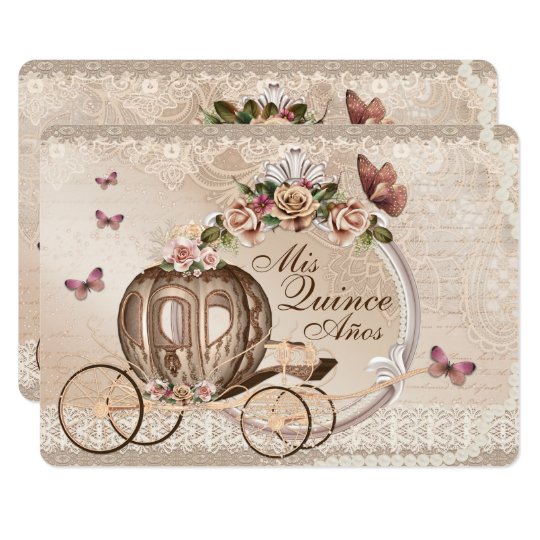 Sweet Sixteen Quinceanera Birthday Invitations
