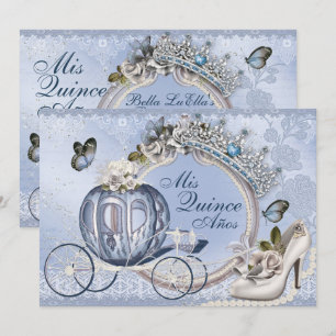 Sweet Sixteen Quinceanera Birthday  Invitations