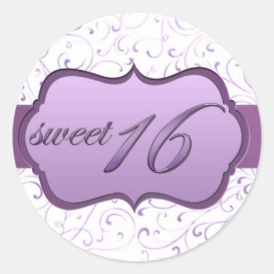 "Sweet Sixteen" Sticker