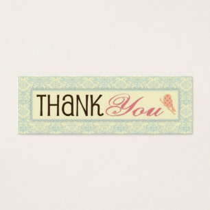 Sweet Sixteen TY Skinny Gift Tag