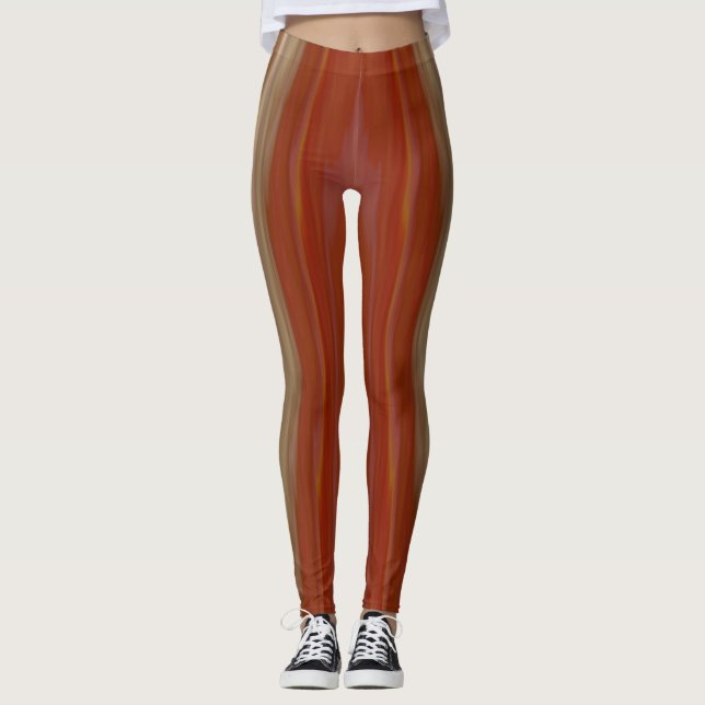 SWEET SLIMMING ~ Russet and Brown ~  Leggings (Front)