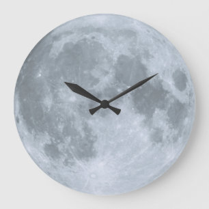 Sweet Slumbers Nursery Blue Moon Large Clock