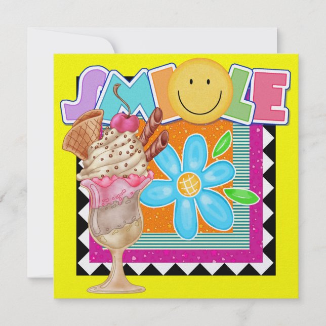 Sweet Smile ! - SRF Invitation (Front)