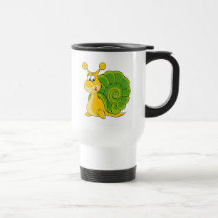 Sweet Smiling Snail Travel Mug