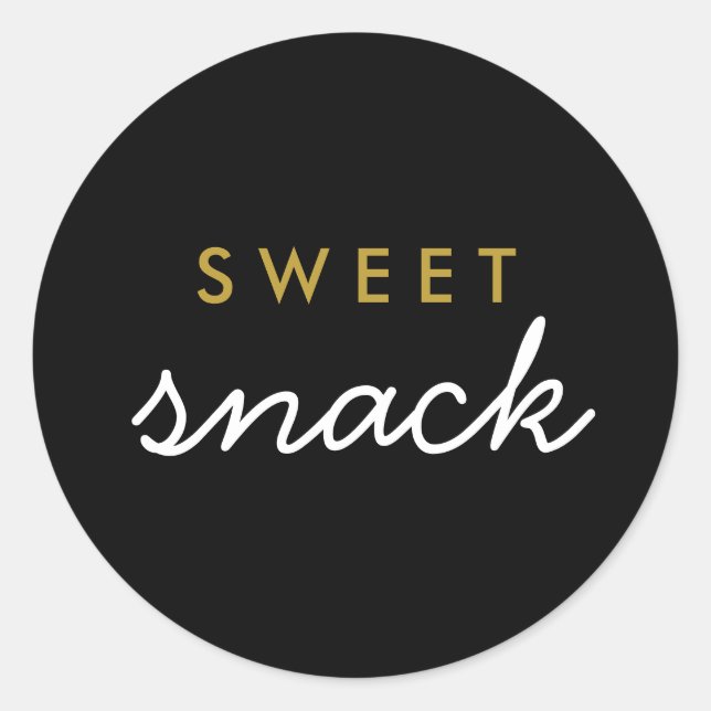 Sweet Snack Sticker (Front)