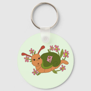 sweet snail key ring