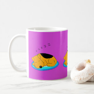 Sweet Snoring Puppy Dog Mug