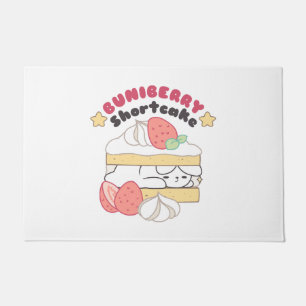Sweet Snuggles: Buniberry Shortcake Delight Doormat