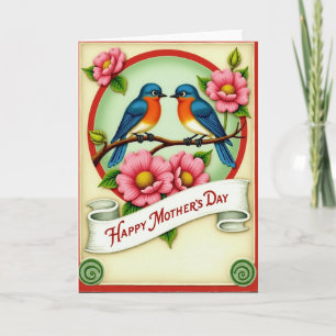 Sweet Songbird Mothers Day Card