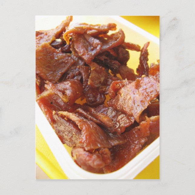 Sweet & Sour Dried Ham [Muu Wan] Postcard (Front)