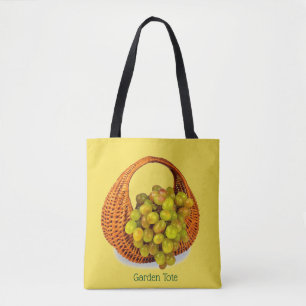 Sweet Sour Grapefruits Basket Trendy Shopping Tote Bag