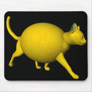 Sweet-Sour Lemon Cat Mouse Mat