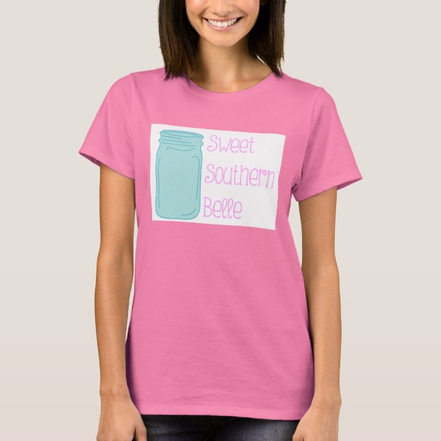 Sweet Southern Belle Mason Jar Tee (Front)