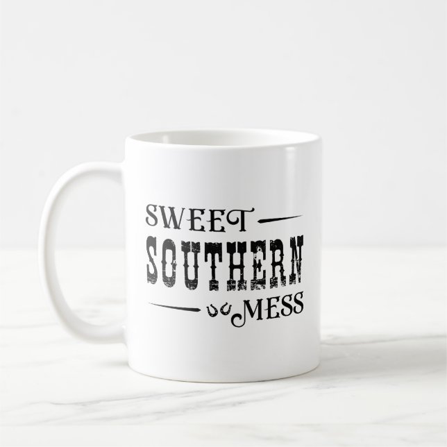 Sweet Southern Mess Coffee Mug (Left)