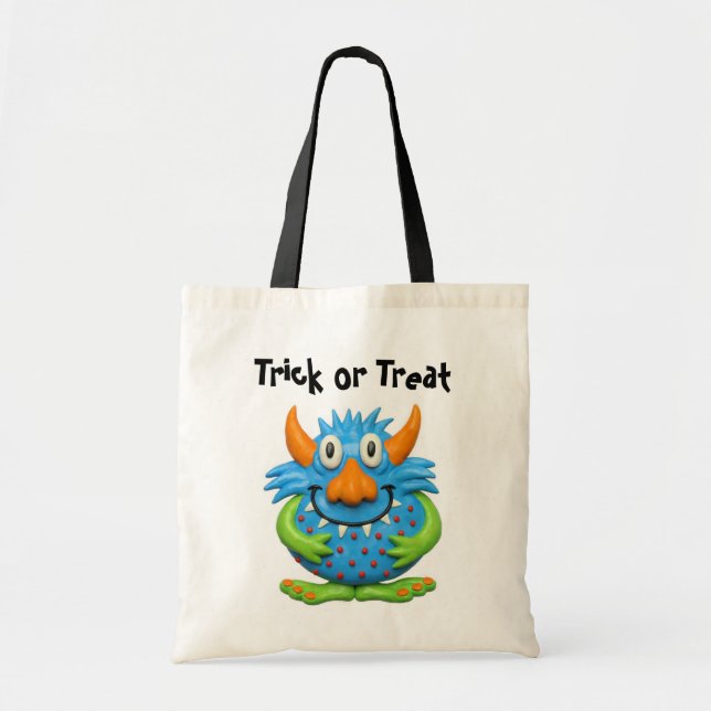 Sweet Spotted Monster Tote Bag (Front)