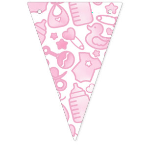 Sweet Sprinkles Ombre Pink Bunting