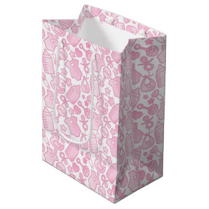 Sweet Sprinkles Ombre Pink Medium Gift Bag