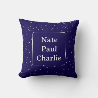 Sweet Stars Name Cushion