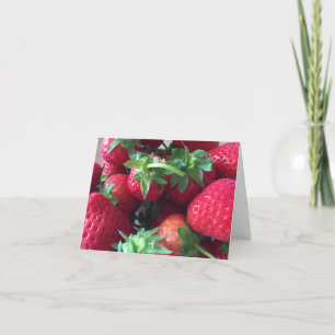 Sweet Strawberries Card