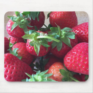 Sweet Strawberries Mouse Mat