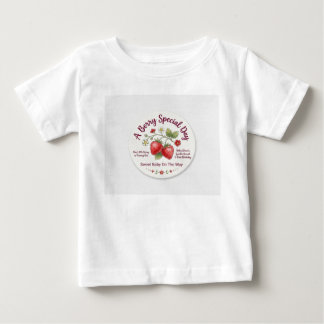 Sweet Strawberry Baby Shower & First Birthday T-Shirt
