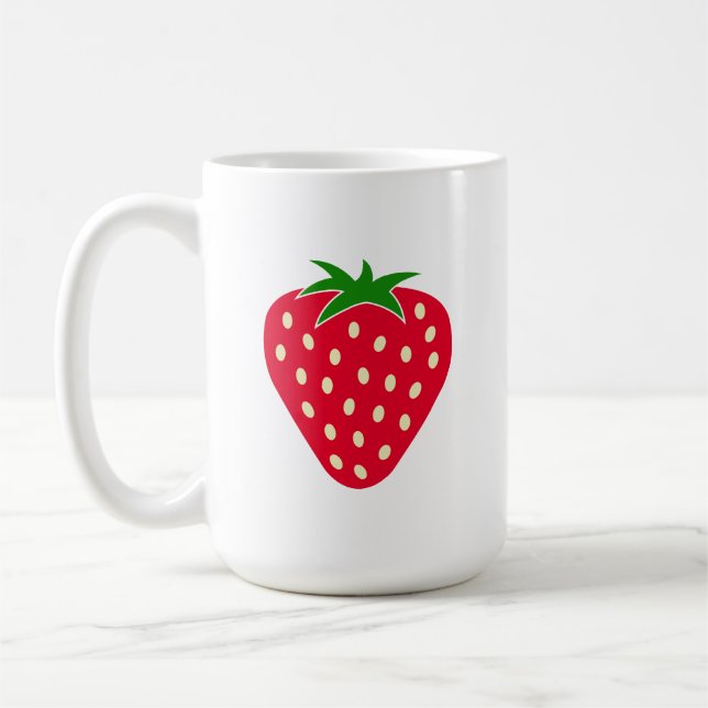 Sweet Strawberry Coffee Mug (Left)