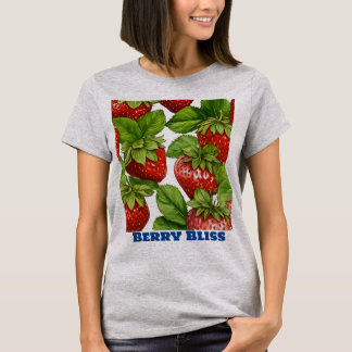 Sweet Strawberry Delight: Women's T-Shirt