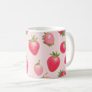 Sweet Strawberry Garden Mugs
