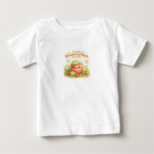 Sweet Strawberry Patch Baby Shirt Cute Berry 