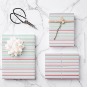 Sweet Stripe Wrapping Paper Sheet
