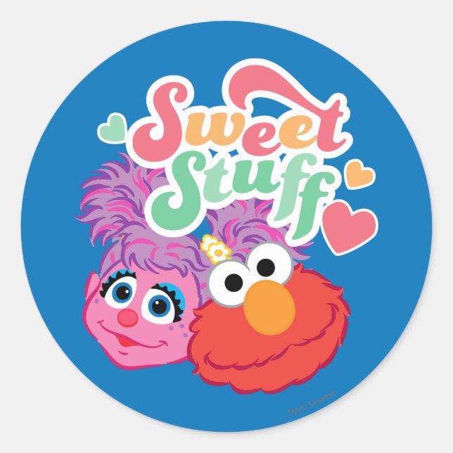 Sweet Stuff Character Classic Round Sticker (Front)