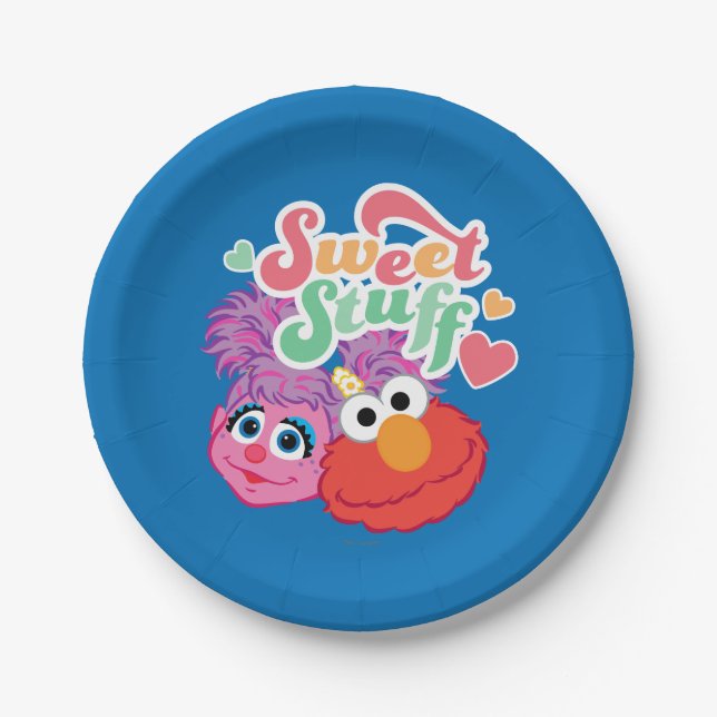 Sweet Stuff Character Paper Plate (Front)