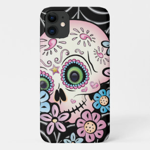 Sweet Sugar Skull iPhone 11 Case