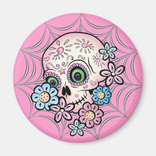 Sweet Sugar Skull Magnet