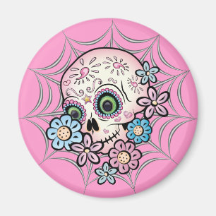 Sweet Sugar Skull Magnet
