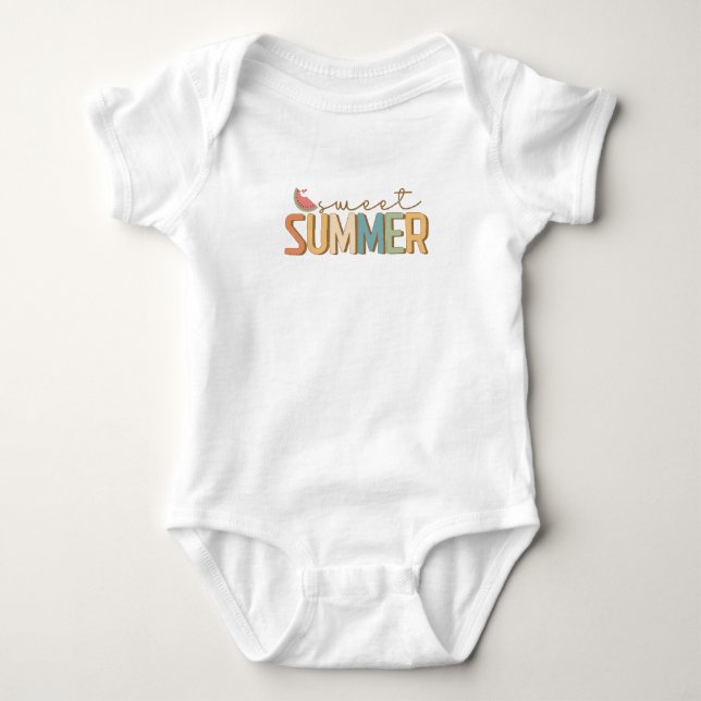 Sweet Summer Baby Bodysuit (Front)