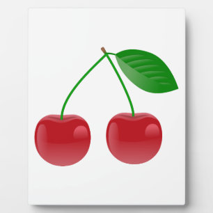 Sweet Summer Cherry Red Plaque