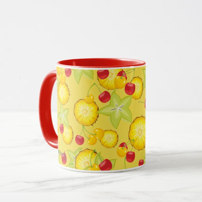 Sweet Summer Fruits Mug (Front Left)