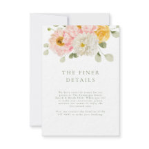 Sweet Summer Garden Wedding Details Enclosure