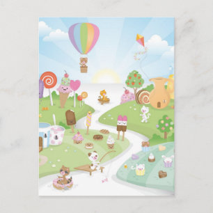 Sweet summer paradise! postcard